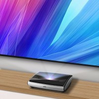 坚果4K激光电视U1家用无线wifi全高清短焦智能投影3D家庭影院无屏电视贴墙投100~300英寸大屏 支持HDR解码