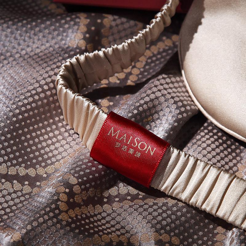 出品真丝眼罩遮光透气女男士睡觉眼护轻奢眼罩_眼睛罩