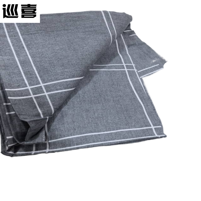 巡喜 全棉斜纹床单 150X200cm (条)高清大图