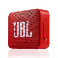 JBL GO2 音乐金砖二代 蓝牙音箱 低音炮 户外便携音响 迷你小音箱 可免提通话 防水设计 宝石红