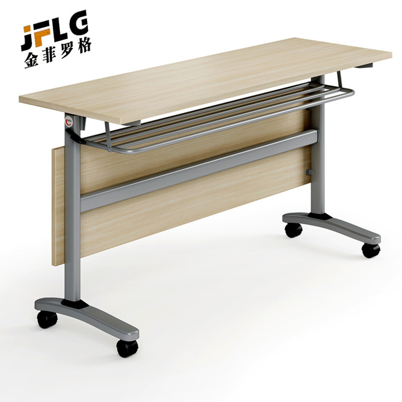 苏宁 金菲罗格 办公家具 折叠会议桌培训桌带轮移动折叠桌高清大图