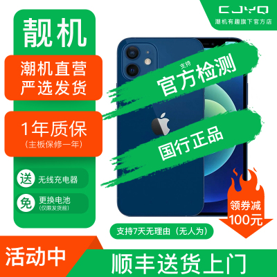 【二手95新】Apple iPhone12 蓝色 128GB 苹果12 国行全网通 正品5G
