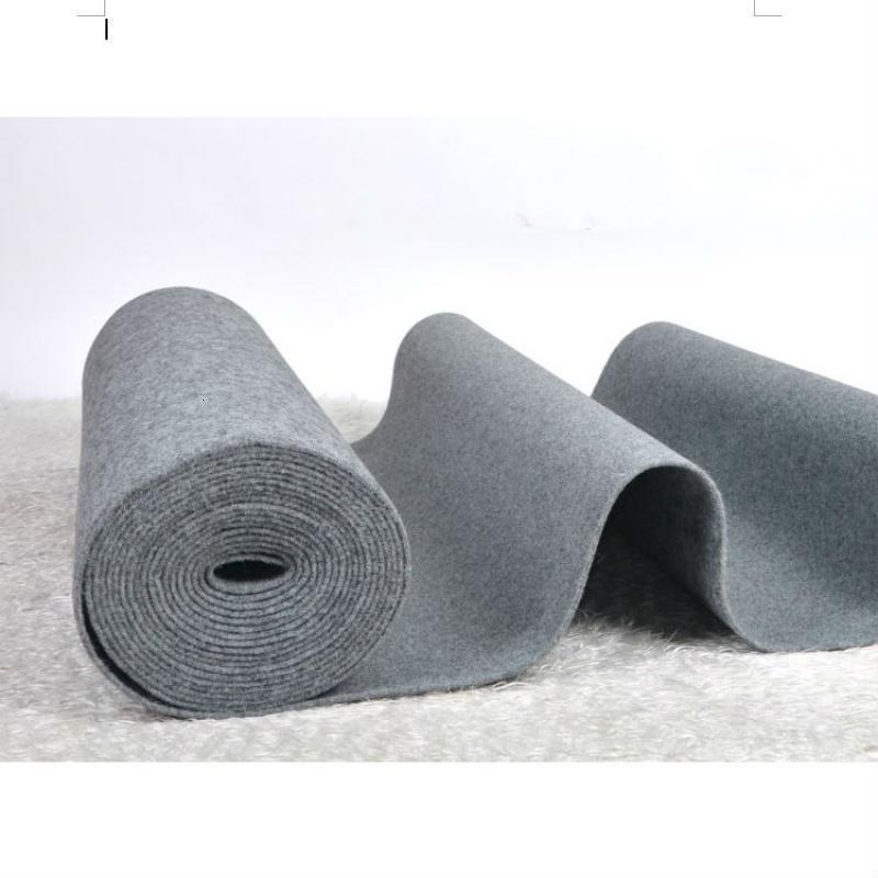 家柏饰(CORATED)店铺口红地毯一次性结婚婚庆店用舞台开业长期加厚迎宾防滑满铺 灰色反复使用5.5MM厚 1.5米宽&times;20米长