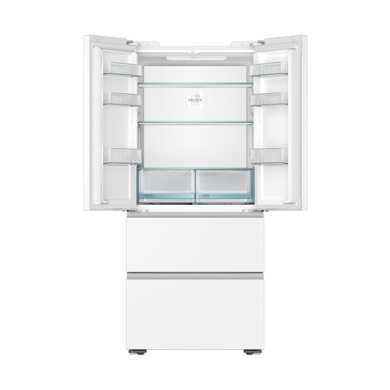 Haier/海尔 BCD-483WGHFDB9W1U1白色法式嵌入式冰箱