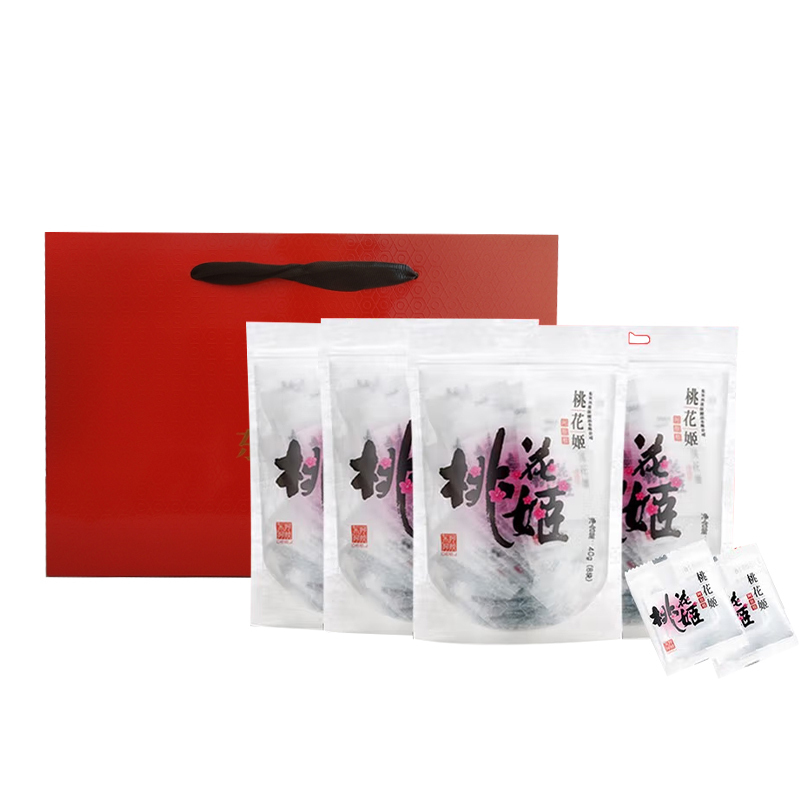 [赠礼袋]东阿阿胶桃花姬阿胶糕200g(40g*5袋) 休闲零食高清大图