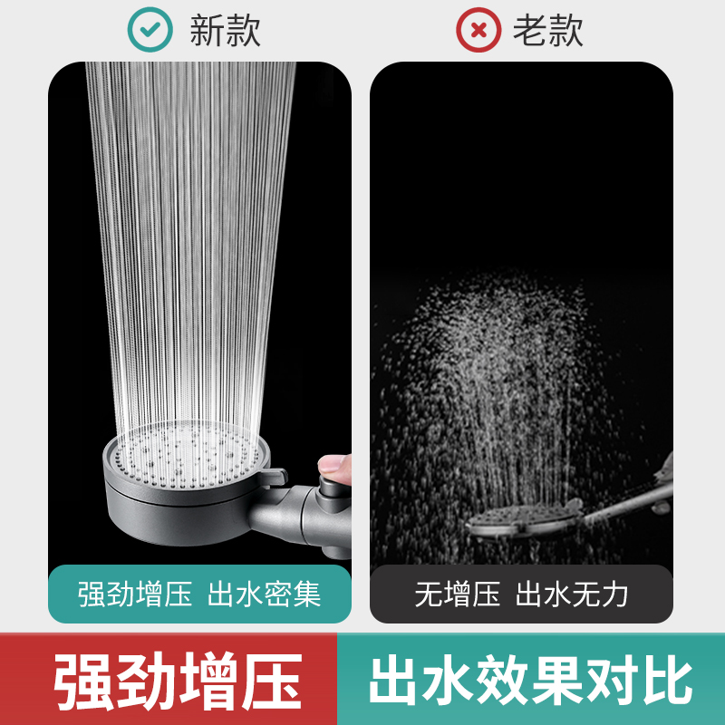 热水器混水阀瀑布式卫生间花洒开关阀浴缸洗澡专用冷热淋浴水龙头高清大图