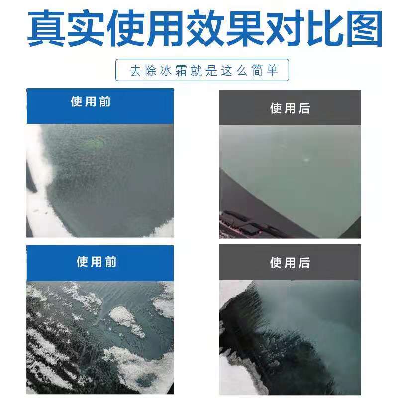 車益捷 除冰剂融雪剂汽车玻璃除霜剂冬季专用450ml(3瓶起发)(瓶)
