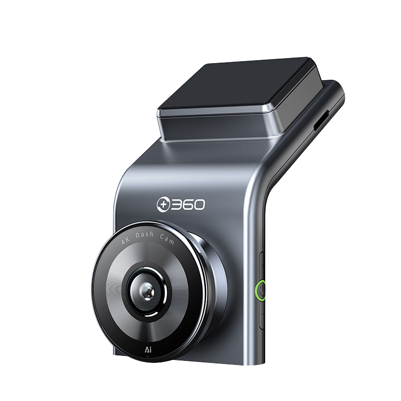 360超清夜视智能行车记录仪G3004K循环录制停车监控 官方标配+128G内存卡
