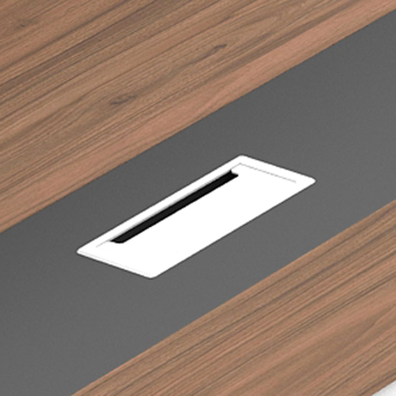 鑫睿辉 办公 会议桌 3600*1400*750mm 橡木色 张高清大图