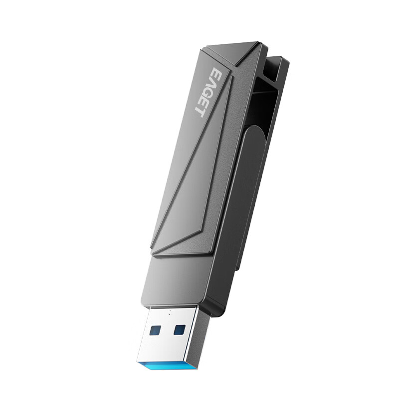 忆捷(EAGET)F68 USB3.2 U盘 高速全金属360度 旋转优盘64GB
