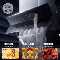 德意(DE&E)A5系列20立方挥手智控大吸力抽油烟机 家用侧吸油烟机CXW-258-855A