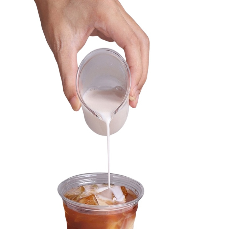 海亚森 TK-3072 一次性吸管杯 PET 400ml (平盖)100套