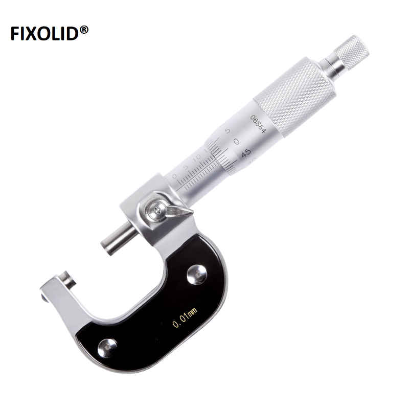 FIXOLID 外径千分尺 0-25mm 把高清大图