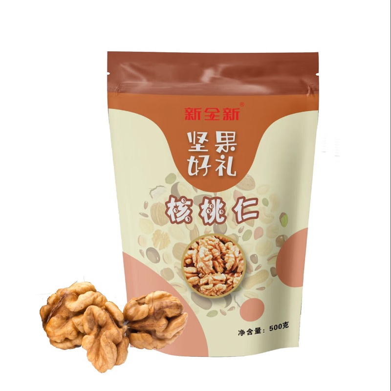 新全新核桃仁500g/袋高清大图