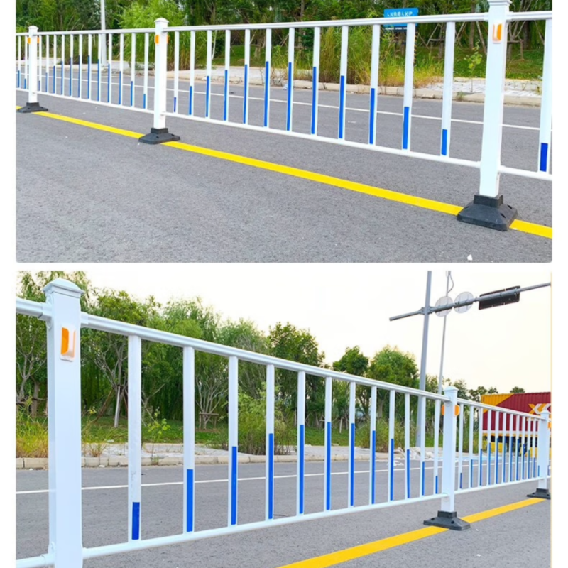 秦栏固定道路隔离栏加厚款