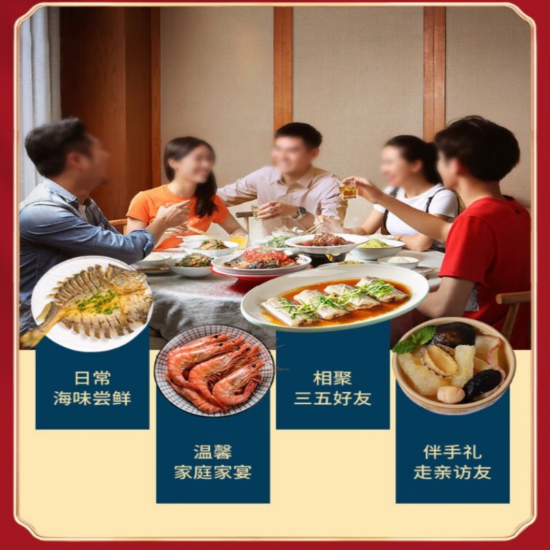 鲸宴海鲜礼盒 4220g 精选优质 海鲜送礼佳选 新鲜速达锁鲜滋味高清大图