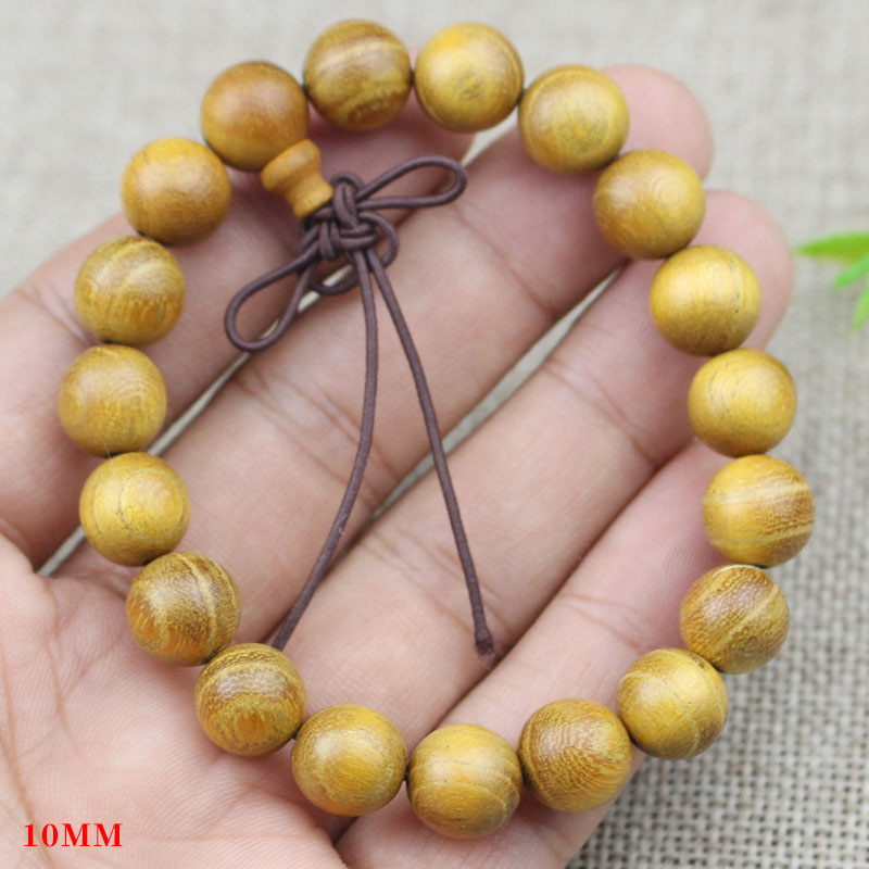 厂家直销柘木手串绕指柔黄檀木个性小巧男女情侣手链饰品直播货源送女朋友老婆情人节七夕生日礼物