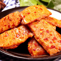 邬辣妈 手撕素肉卷25g/袋 休闲零食素食 湖南特产美食豆干豆类制品