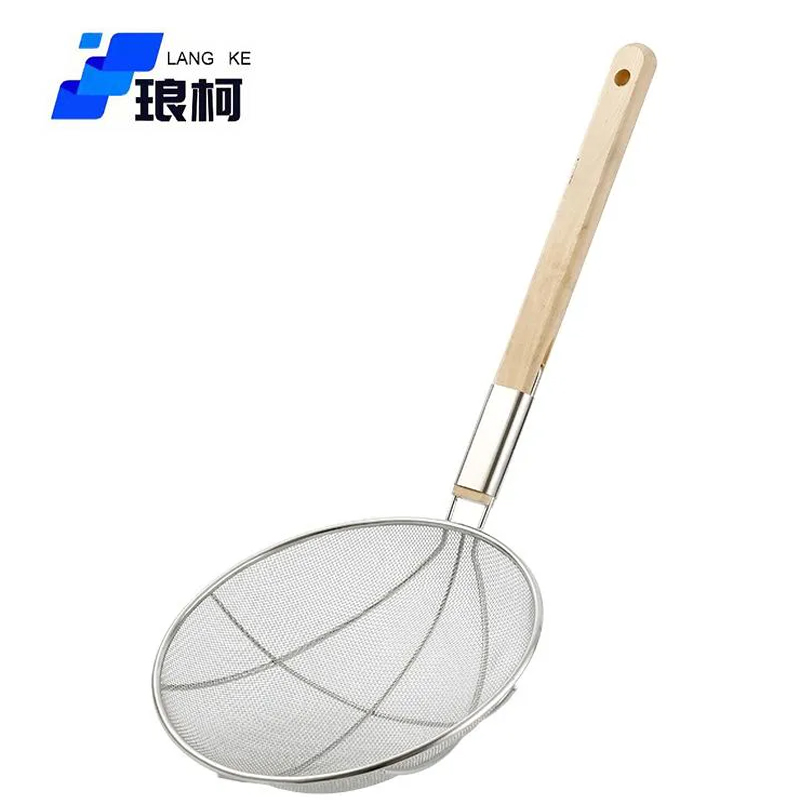 琅柯 不锈钢漏勺笊篱 K-30cm 个高清大图