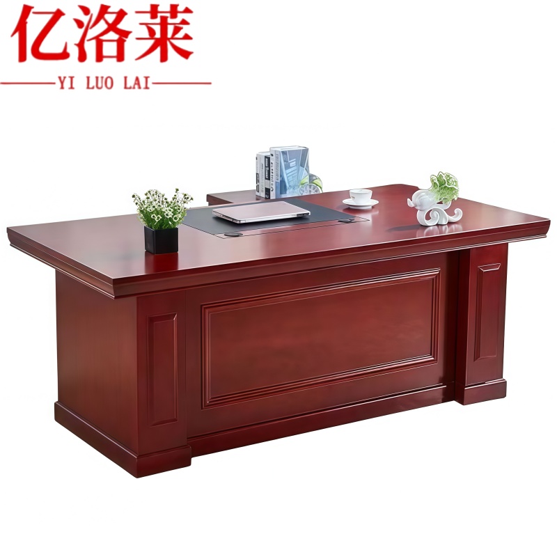 亿洛莱 老板桌 180*100*76cm 张高清大图