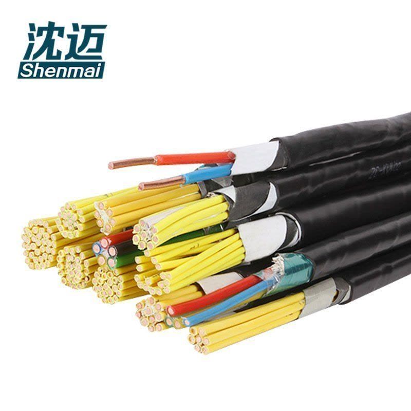 沈迈 铜芯电缆 ZR-KVV22-450/750V-7*1.5mm² /米图片