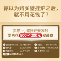 索普恩(SOOPOEN) 燃气壁挂炉天然气采暖地暖锅炉L1PB40-SF
