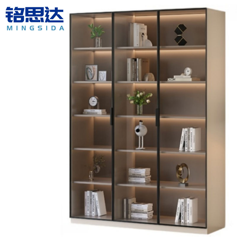 铭思达书柜C款120cm台高清大图
