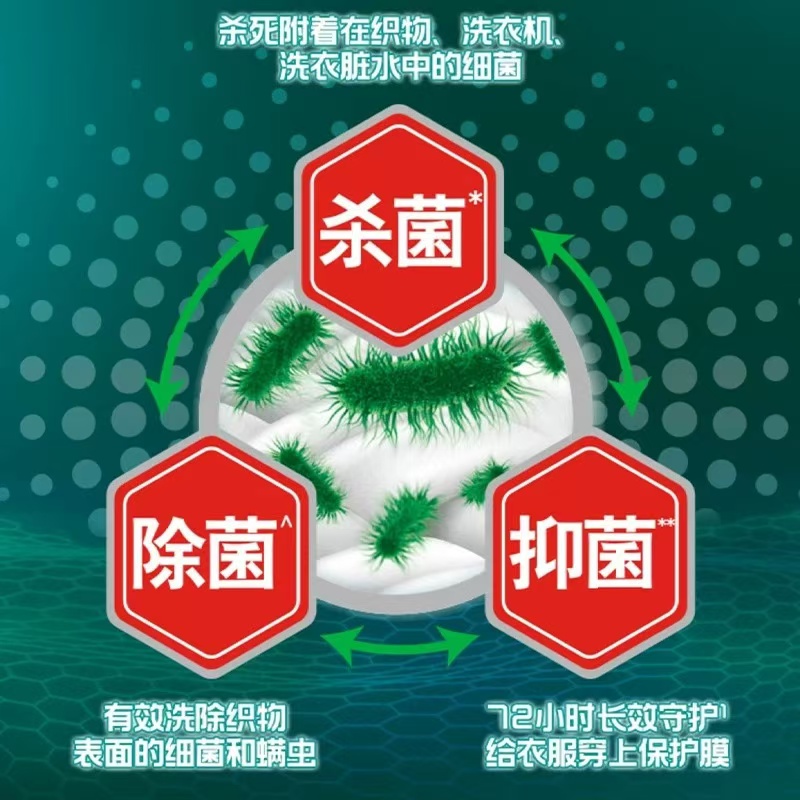 碧浪洗衣液专业抗菌高效除草木清新根源洁净机洗手洗 高效除螨700g+根源洁净700g高清大图