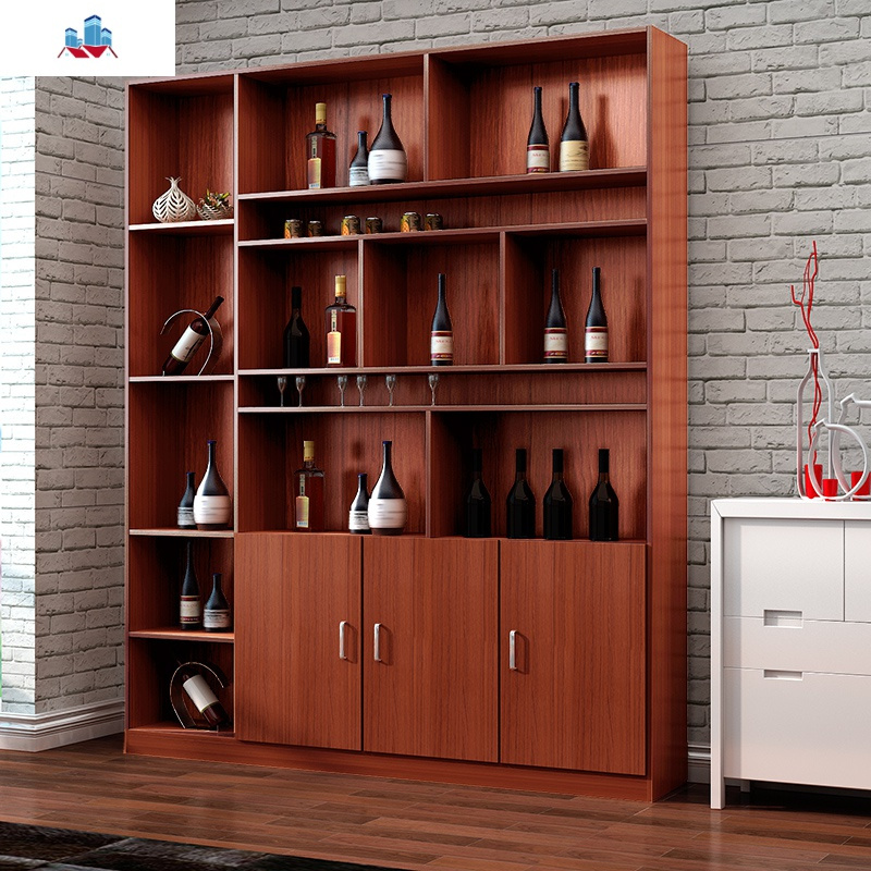 欧式酒柜靠墙简约现代客厅储物柜定制多功能装饰柜家用餐厅酒柜泰空仓