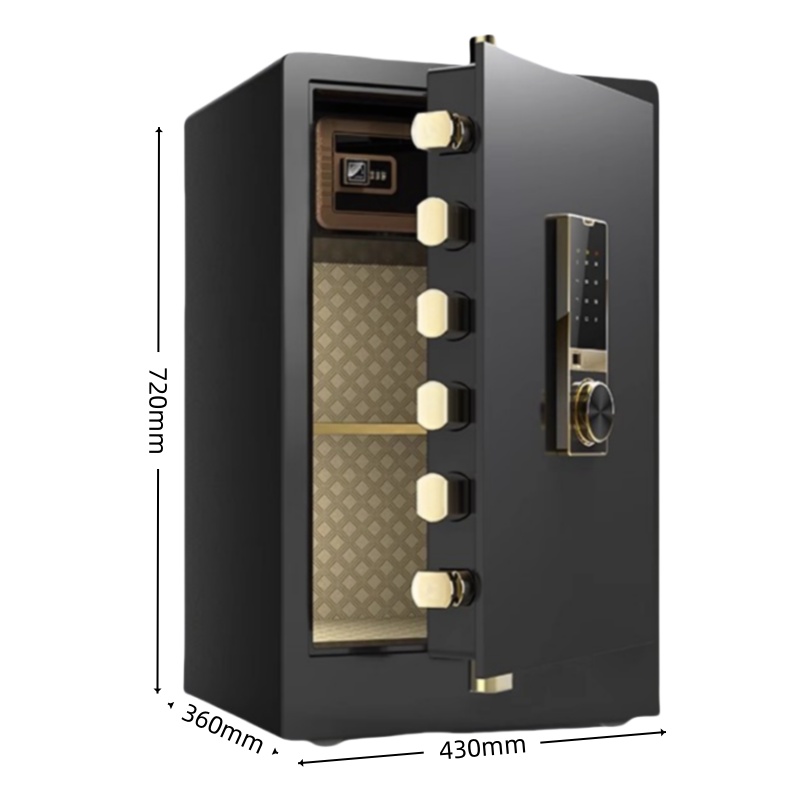 智叶舟保险柜指纹430*360*720mm台高清大图