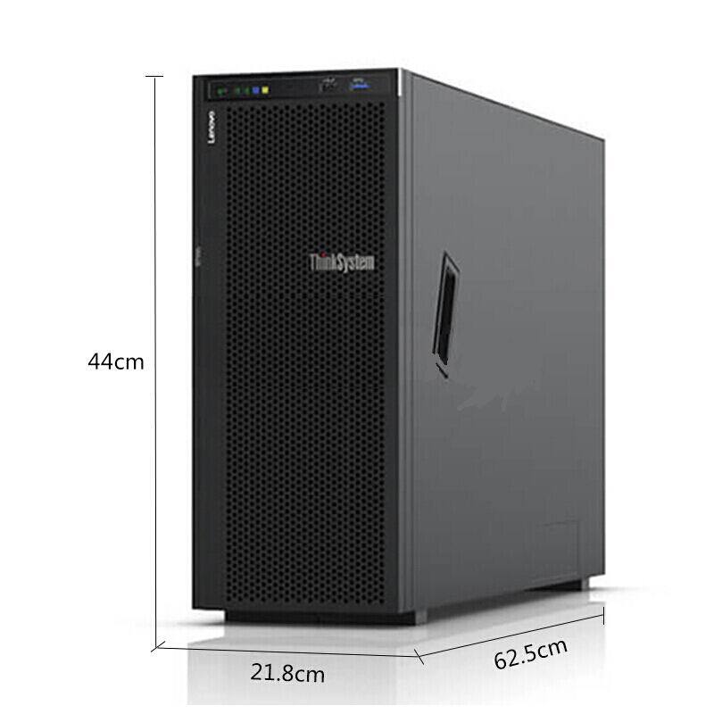 联想(Lenovo)Thinksystem ST550塔式服务器含双机热备软件(Xeon 4110*2 8GB*8 480G SSD*2+6TB*8 集显 黑色)