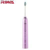 雷瓦(RIWA) RG-3304 感应充电五档调节智能声波电动牙刷 紫色