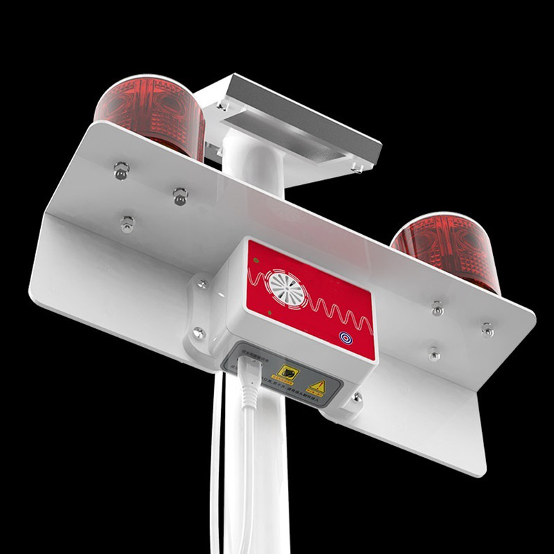 LHDQ领航电器LH7904/KJ声光报警灯0.4Wx2 3.7V暖光IP65高亮低耗频闪警示18天续航高清大图