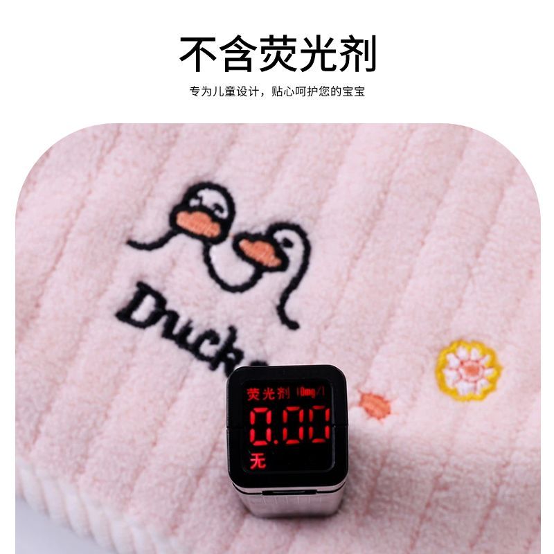 儿童毛巾洗脸家用小朋友洗脸毛巾男女童吸水柔软小孩儿童毛巾高清大图