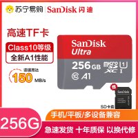 闪迪 TF卡 256GB（SDSQUNI-256G-ZN3MN）