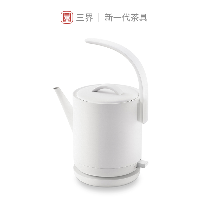 [苏宁自营]三界茶具 D1-Q电热水壶烧水壶家用 煮茶壶随手泡茶专用 不锈钢煮茶壶 750ml