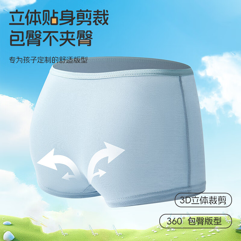 四万公里儿童一次性内裤男童免洗日抛平角旅行一次性用品套装高清大图