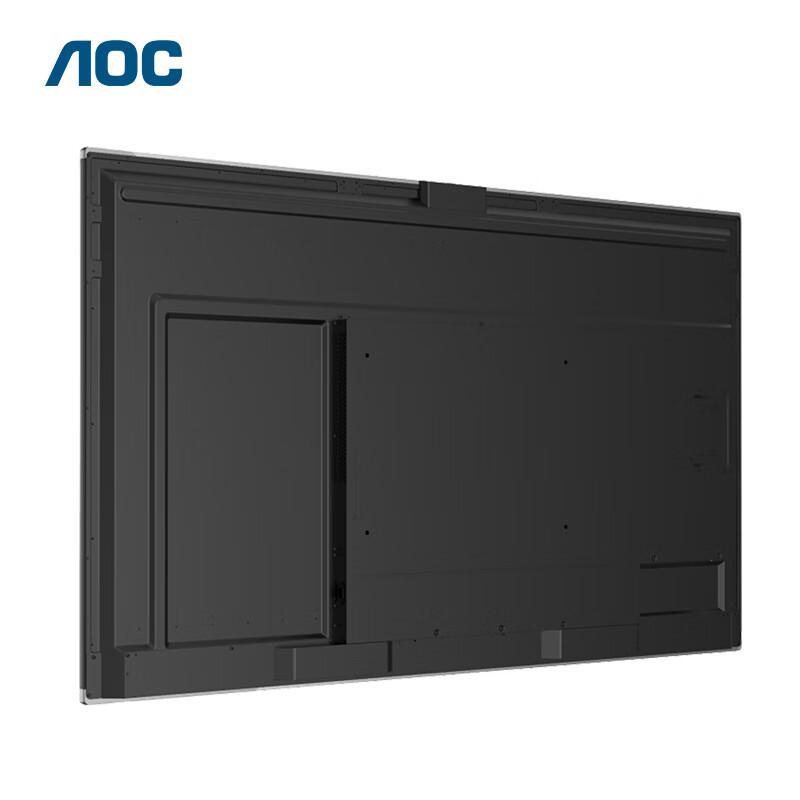 AOC 55英寸4K会议平板55T14MC+智能笔+投屏器+OPS 触屏视频会议一体机内置摄像头麦克风电子白板