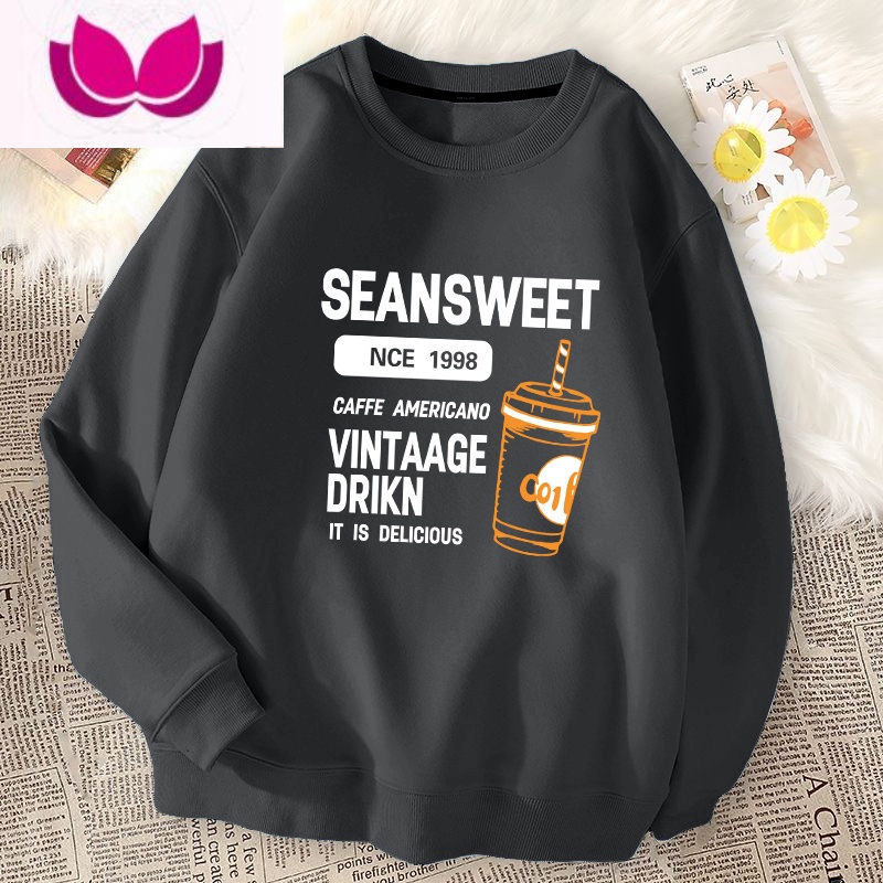 七斓无帽卫衣男大码宽松上衣服ins潮2022年新款美式复古长袖外套