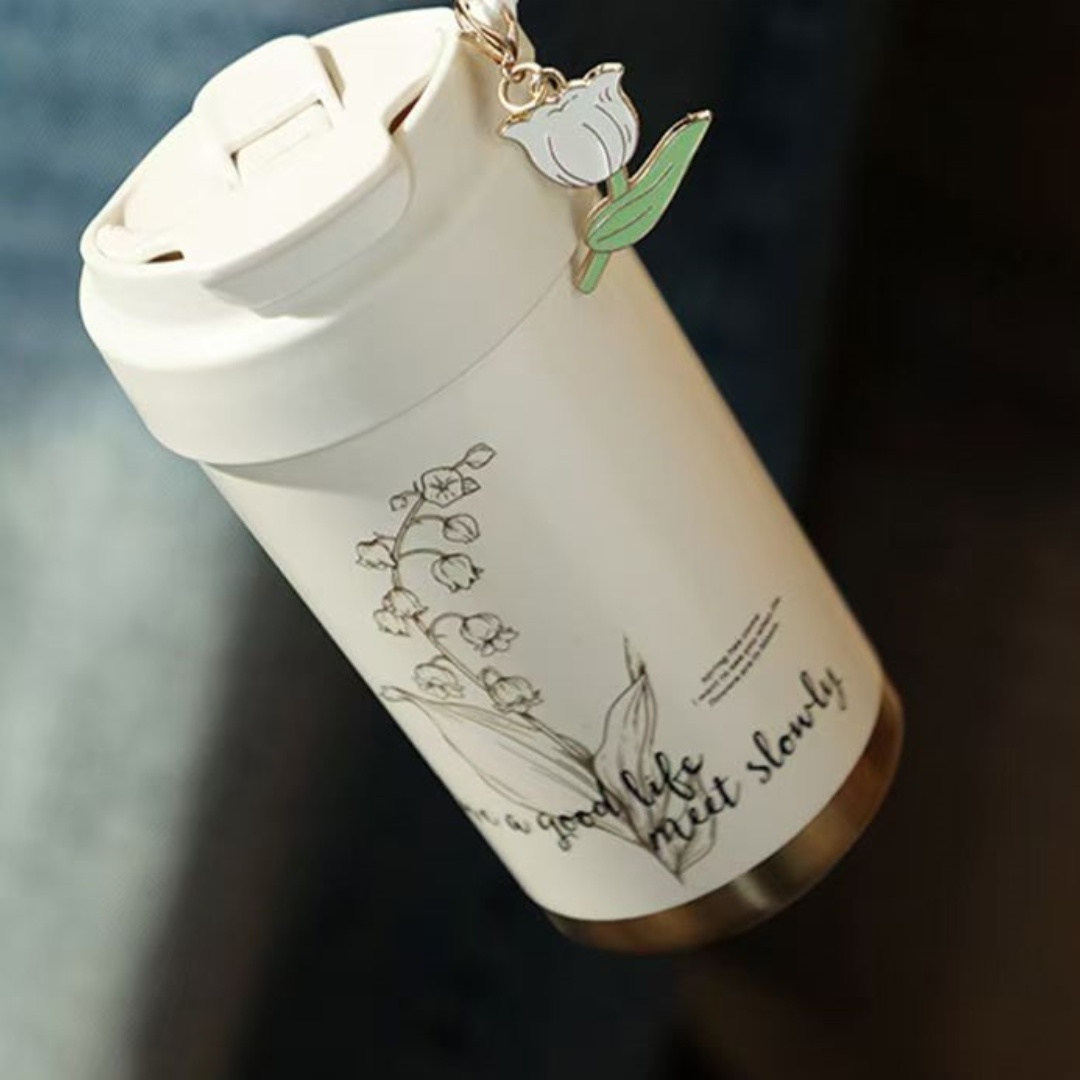 富光FGZ2303-460保温杯316不锈钢咖啡杯 郁金香460ml高清大图