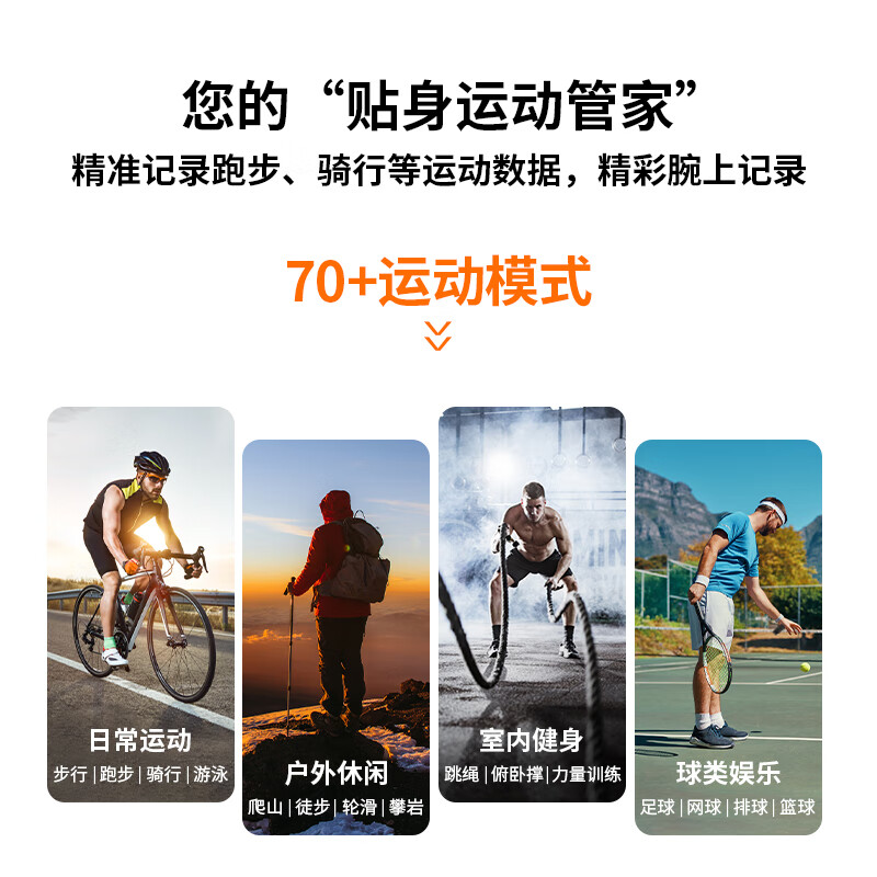 联想（Lenovo）运动智能手表 Watch Pro高清大图