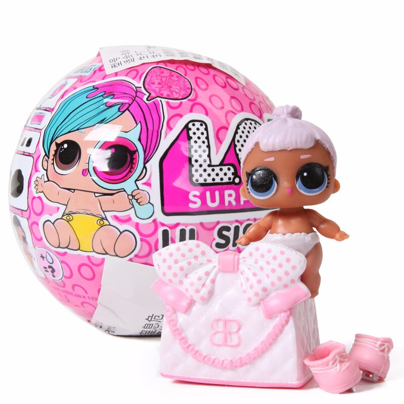 mga正版lol惊喜拆拆球娃娃惊喜蛋盲盒女孩玩具奇趣蛋4代妹妹娃娃第二