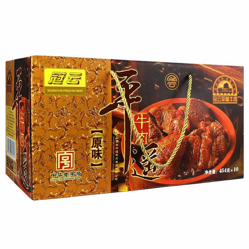 冠云平遥牛肉454g*10袋