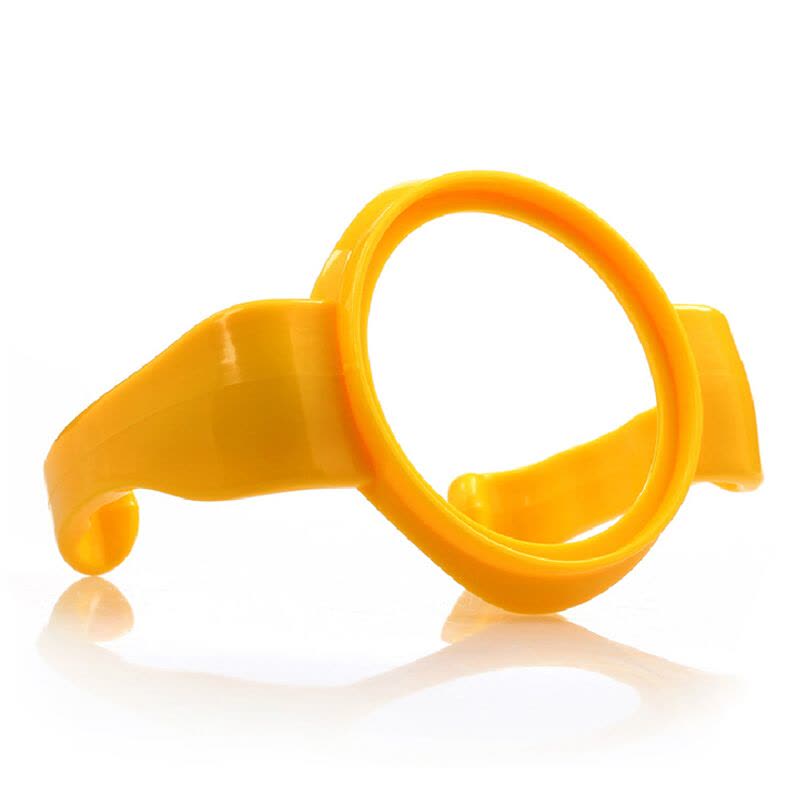 适配贝亲(PIGEON)宽口径奶瓶配件 pp盖帽BA62黄色送2代宽口黄色手柄 旋转瓶盖奶瓶帽盖图片