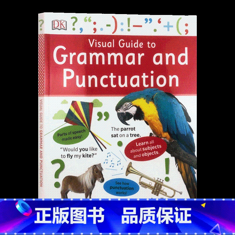 DK语法和标点运用图解图释指南 [正版]外婆吃了吗 英文原版 Have You Eaten Grandma 正确标点语法高清大图