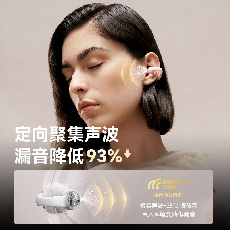 sanag塞那s5耳夹蓝牙耳机开放式不入耳挂式运动S5高清大图