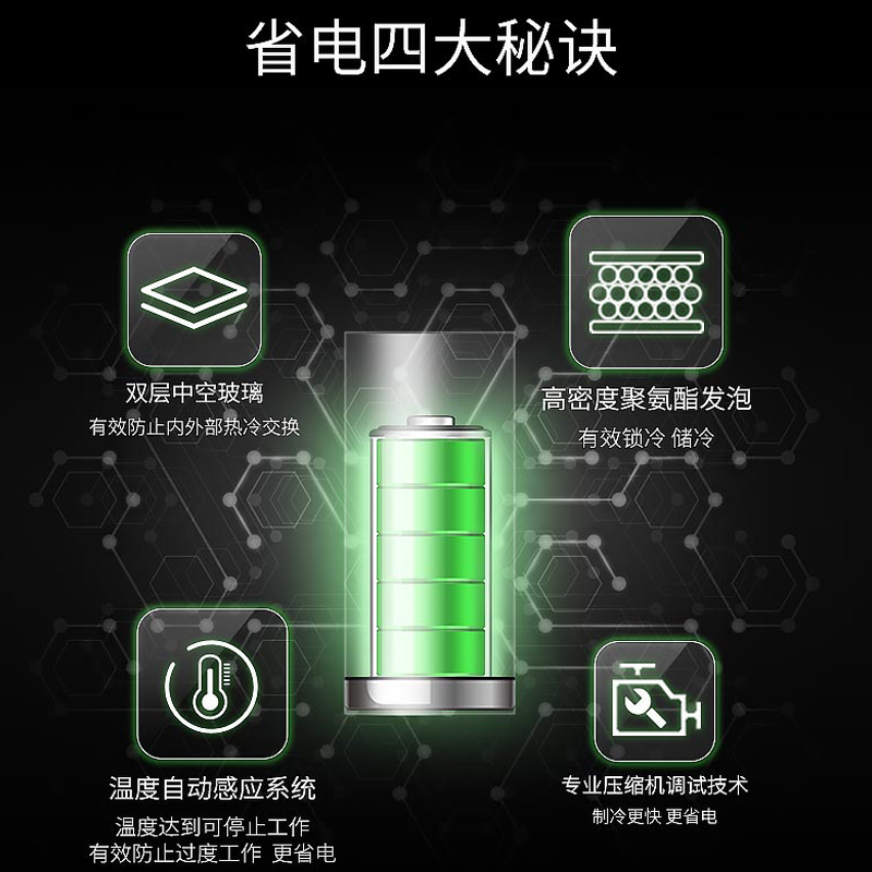 澳柯玛(AUCMA) 展示柜SC-606 606升商用单门冷藏展示柜冰柜保鲜饮料柜啤酒柜超市立式冰箱冰柜饭店餐饮