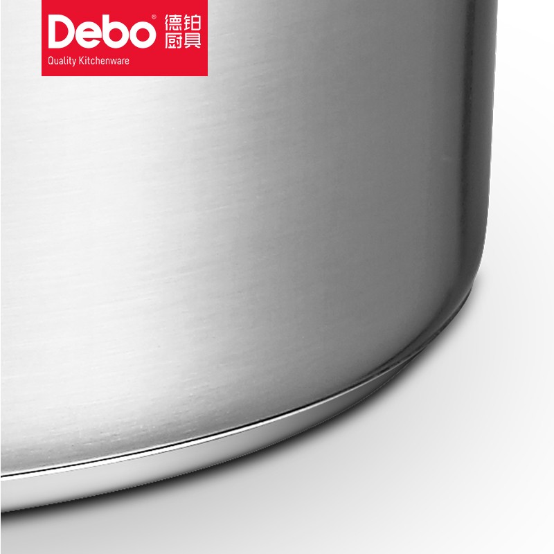 德铂Debo 汤锅304不锈钢煲汤锅尼尔20cmDEP-606高清大图