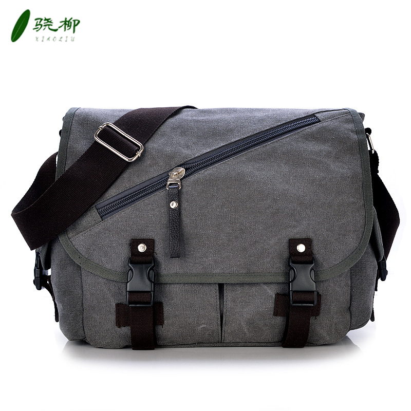 帆布包斜挎包 颜色可备注/个高清大图