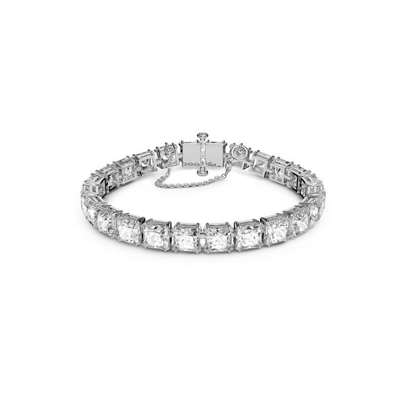 Swarovski 女士轻奢优雅精致手链Matrix Tennis 百搭休闲情人节礼物手镯饰品